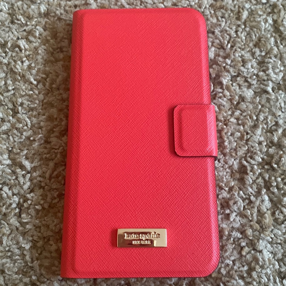 Kate Spade phone case/wallet style with credit card holder for iPhone 7plus